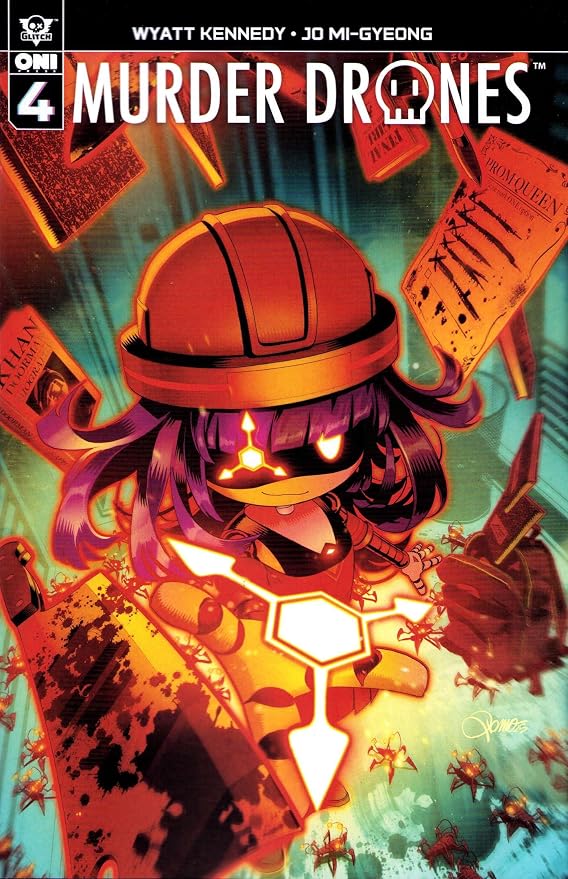 Murder Drones #4A VF/NM ; Oni comic book | 1st Print Glitch