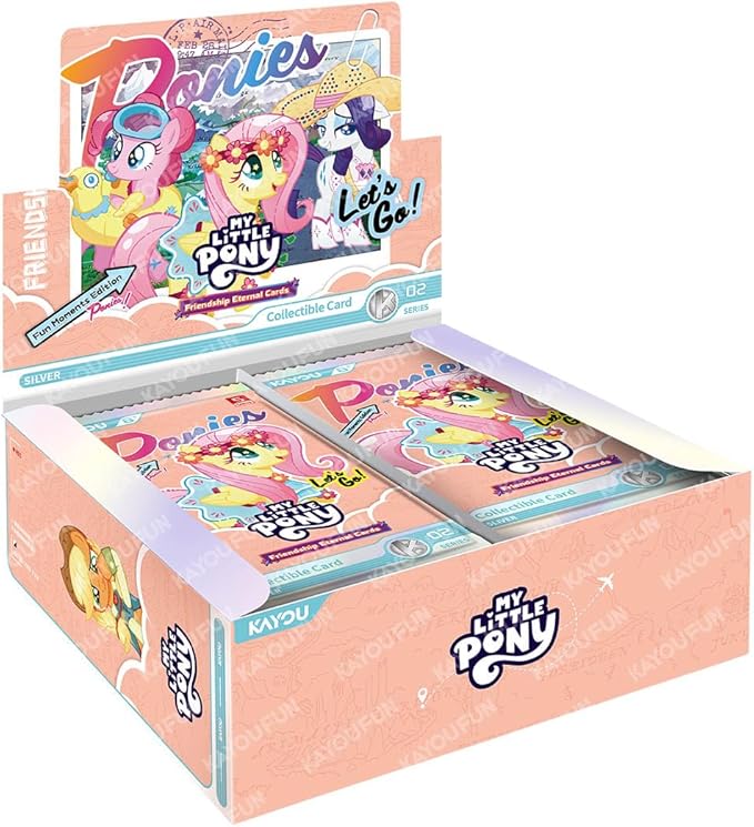 My Little Pony Collectible Cards – Fun Moments Edition Booster Packs | 8 Cards per Pack, 20 Packs per Box (160 Total Cards) | Friendship Eternal Series Trading Cards