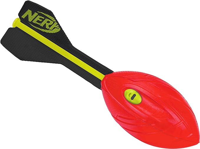 Nerf Vortex Aero Howler Foam Ball, Classic Long-Distance Football, Flight-Optimizing Tail, Whistling Sound, Indoor & Outdoor Fun, Christmas Stocking Stuffers for Kids