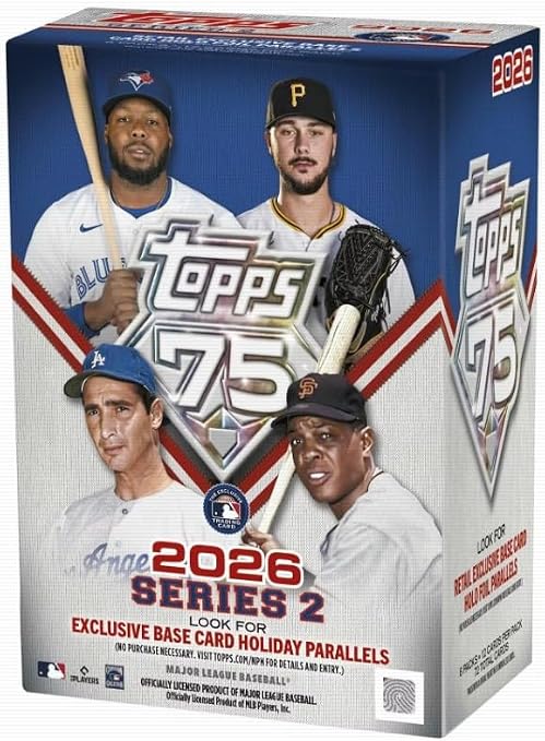 NEW 2026 Baseball Series 2 Trading Card Blaster Box