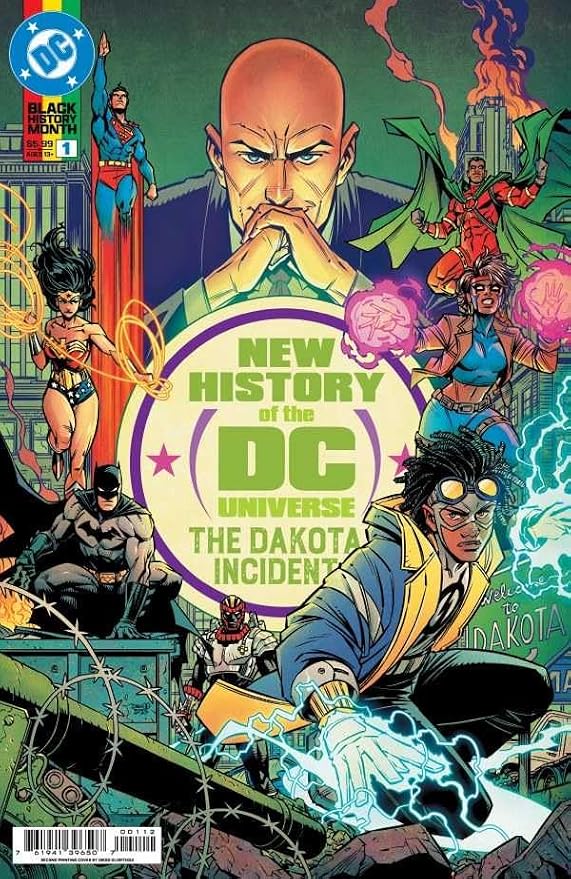 New History of the DC Universe: The Dakota Incident #1A (2nd) VF/NM ; DC comic book | Milestone Static Shock Batman