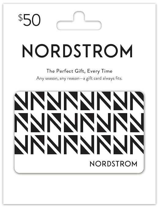 Nordstrom Physical Gift Card - $50