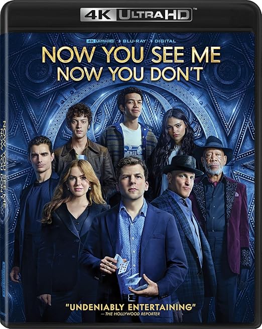 Now You See Me: Now You Don't - BLURAY, Digital Copy, 4K ULTRA HD