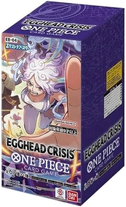 One Piece Extra Booster Egghead Crisis EB-04 Japanese Box 24 Packs