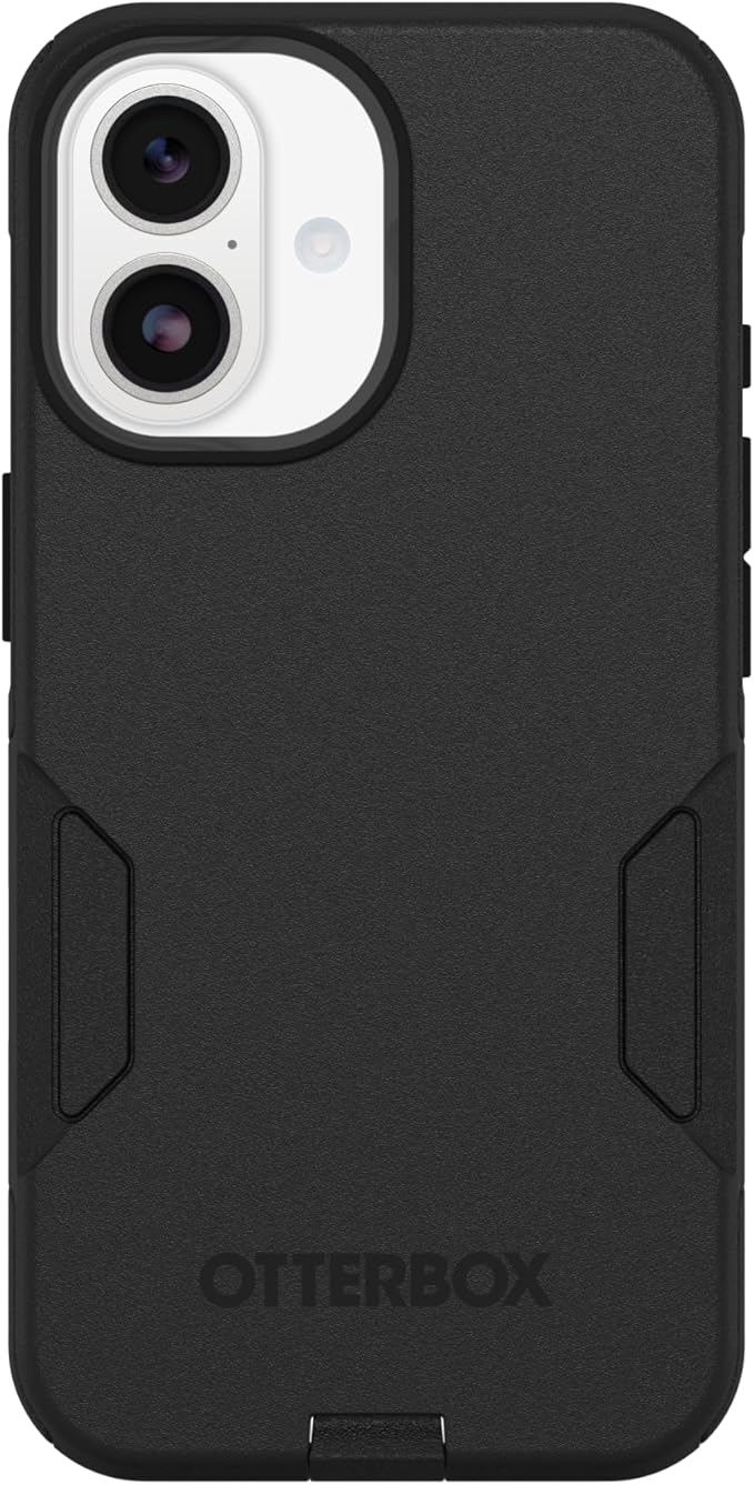 OtterBox iPhone 17 Commuter Series Case - Black - Thin & Protective iPhone Case, Dual-Layer, Impact Absorbing iPhone Case