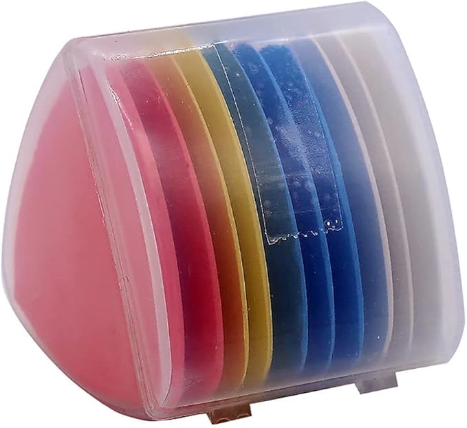 OZXTYO Triangle Tailors Chalk 10Pcs,Sewing Fabric Chalk and Fabric Markers for Quilting,Sewing Supplies Accessories