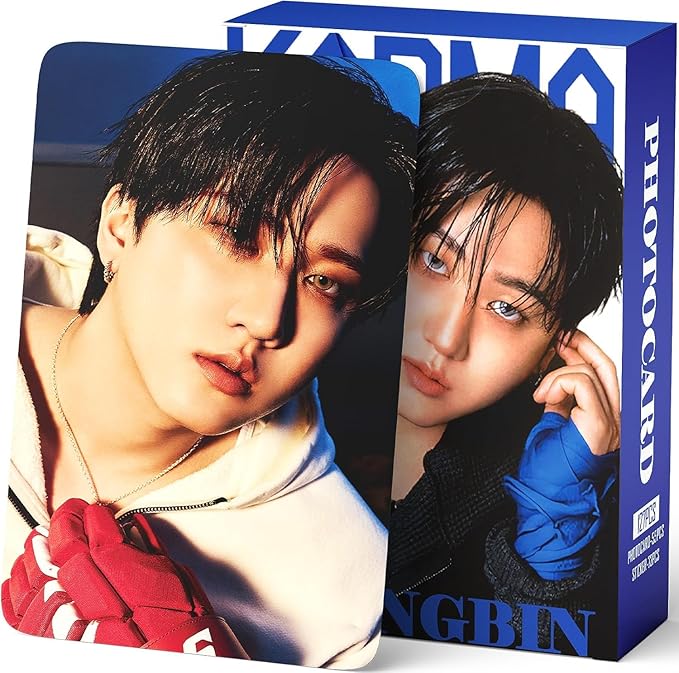 Photocards 127 PCS KARAMA Photo Cards Dominate World Tour Photocards lomo Card Gift Lomo Cards Merch for Boys and Girls (Changbin)