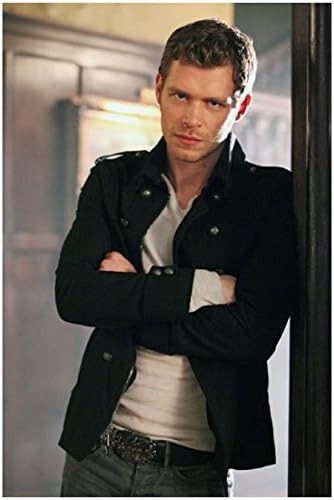 Photograph of Joseph Morgan Leaning Against Doorway as Klaus 8 x 10 inch