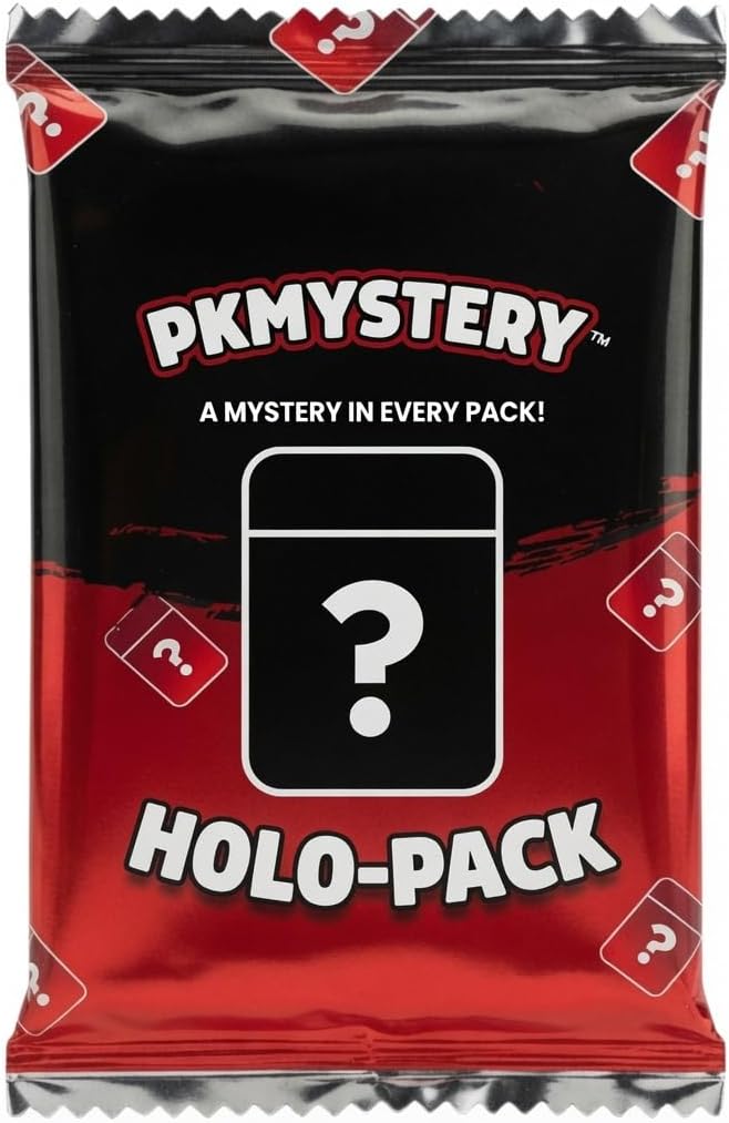 PKMystery 10-Card Foil Hit Pack – Compatible with Pokémon Trading Cards, All Unique, No Duplicates, English Only + Bonus Rare