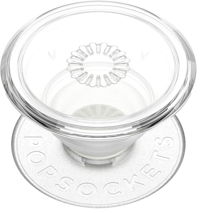 PopSockets Adhesive Phone Grip, Holder, Phone Stand - Clear