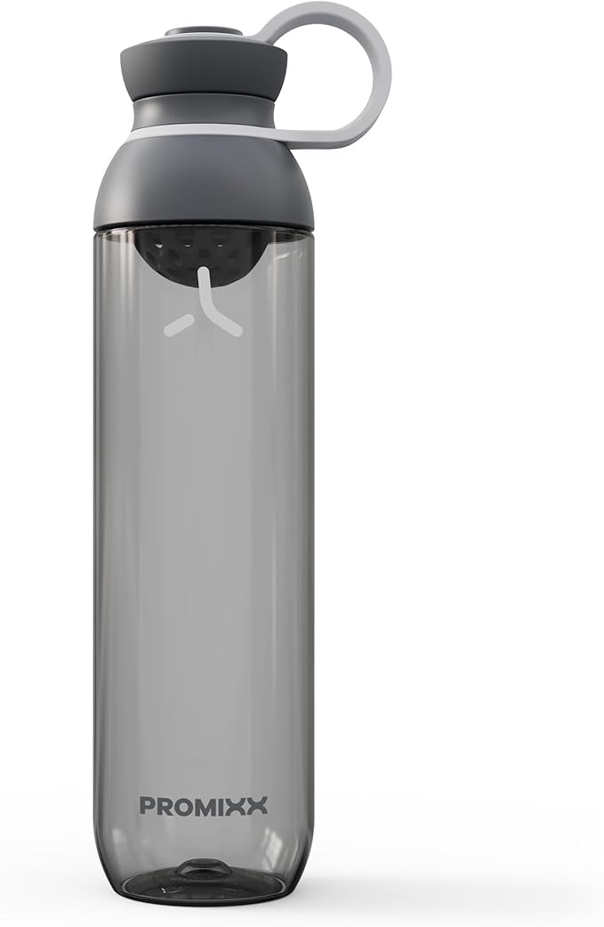 Promixx FORM Protein Shaker Bottle - A Premium for Shakes Infusions and Hydration Durable Gym Bottle, Leakproof Lid, Odorless 26oz (Graphite Gray), (PRO-P-S2-760SHAKER-GGCG)