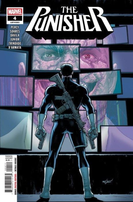 Punisher (15th Series) #4 Marvel | Comic Book 283 Jigsaw Percy
