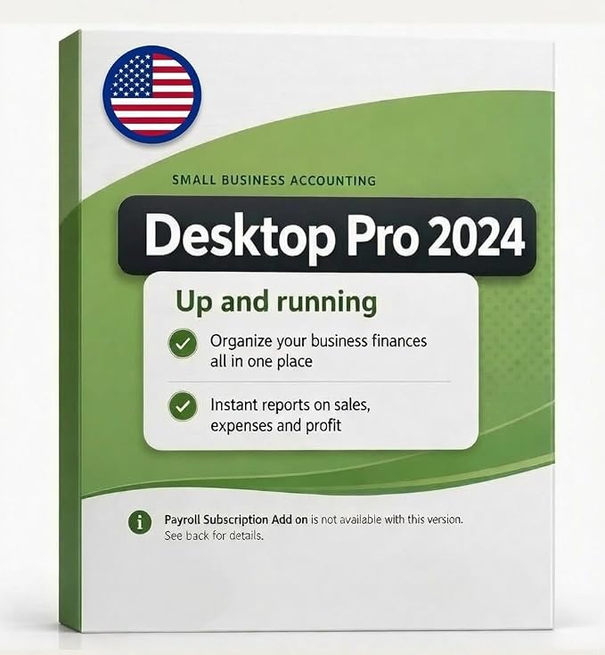 Quick-Books Desktop Pro Desktop Pro 2024 | LIFETIME Version | NO DVD | Amazon Message Delivery(Within 1-2hrs) - Only PC, Not for Mac | 100% Money Back Guaranteee