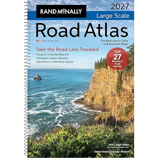 Rand McNally 2027 Large Scale Road Atlas
