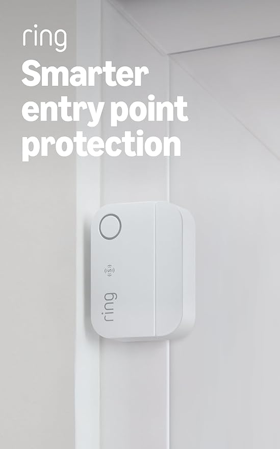Ring Sensors: Window & Door Sensor (newest model) – Instant notifications, on Amazon Sidewalk, no base station needed, Pro Monitoring (sold separately)