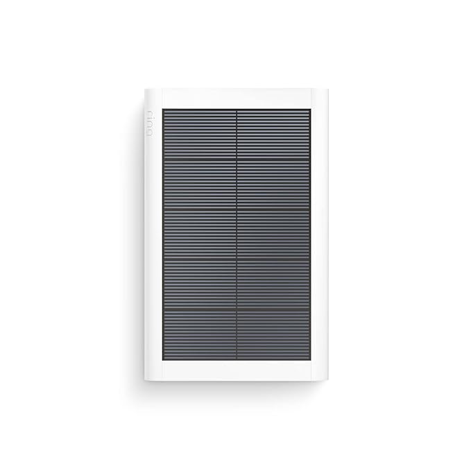 Ring Small Solar Panel, 1.9W for Outdoor Cam Plus, Outdoor Cam (Stick Up Cam), Stick Up Cam Pro, Spotlight Cam Plus, Spotlight Cam Pro - White