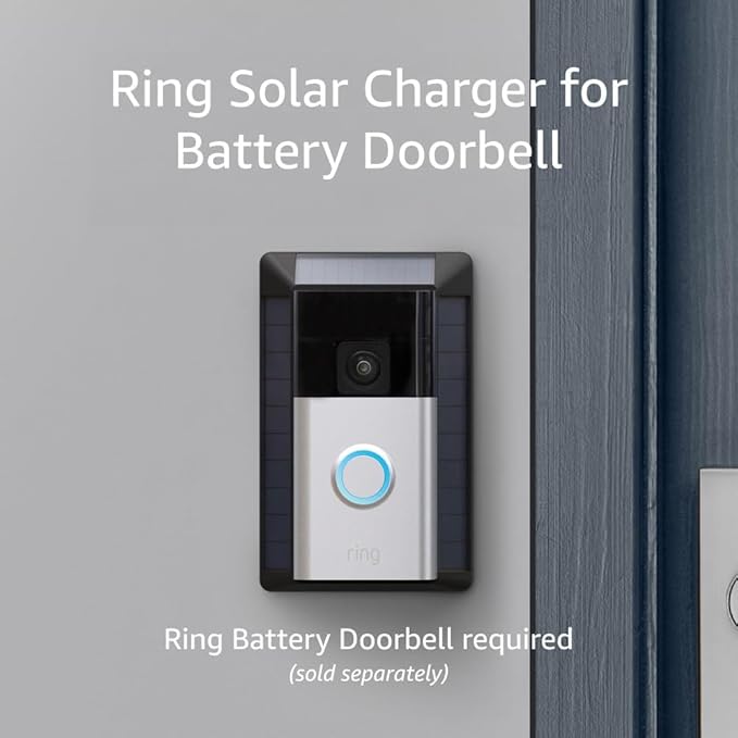 Ring Solar Charger for Battery Doorbell (1st Gen)