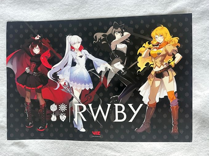 RWBY - 12"x18" D/S Original Movie TV Poster SDCC 2025 Viz Media Anime