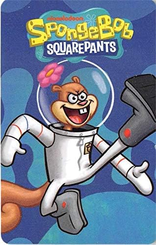 Sandy Cheeks trading card Sponge Bob arcade 2018#002
