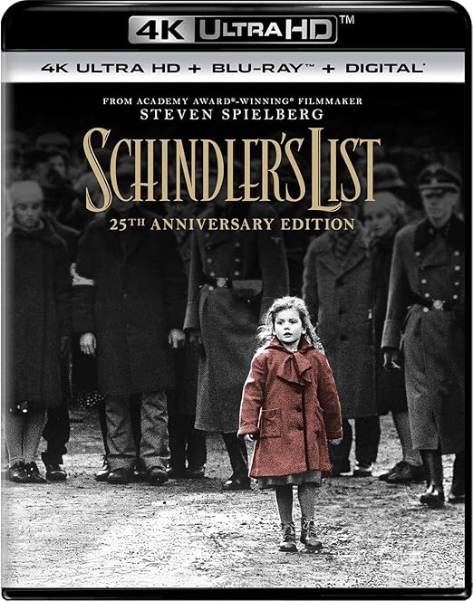 Schindler's List - 25th Anniversary Edition 4K Ultra HD + Blu-ray + Digital