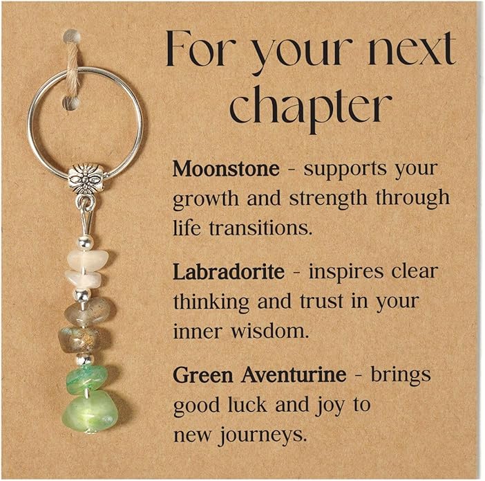 Sensemory Retirement Gift For Woman Keychain, Coworker Leaving Gifts For Teacher, Nurse, Daughter Graduation, College Gift, Farewell, Promotion, New Job Key Chains, Friend Going Away Stocking Stuffers