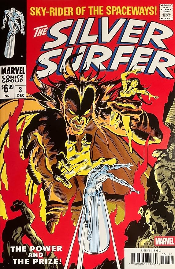 Silver Surfer (Vol. 1) #3A Marvel | Comic Book Facsimile Edition Mephisto