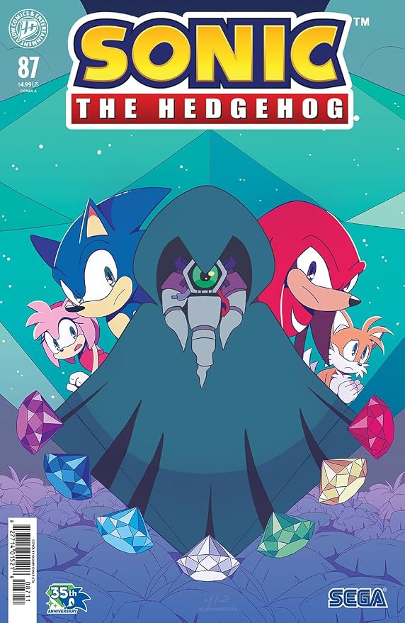 Sonic the Hedgehog (IDW) #87A VF/NM ; IDW comic book