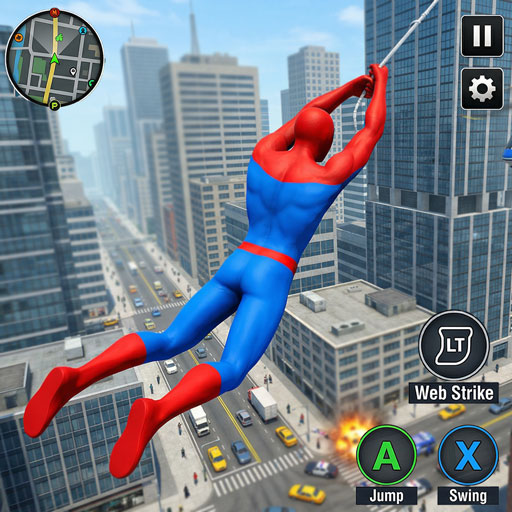 Spider Superhero Shooting Games - Real Rophero fighter Game 2026