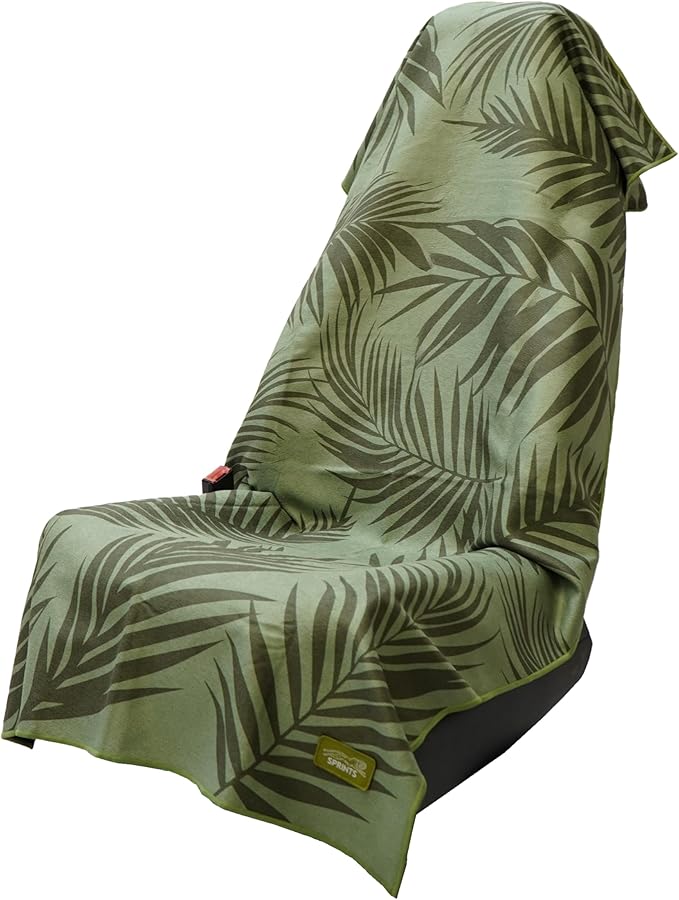 Sprints Athletic Running Towel, Full-Sized, Car Seat Cover - Performance Microfiber (Garden of Races Past)
