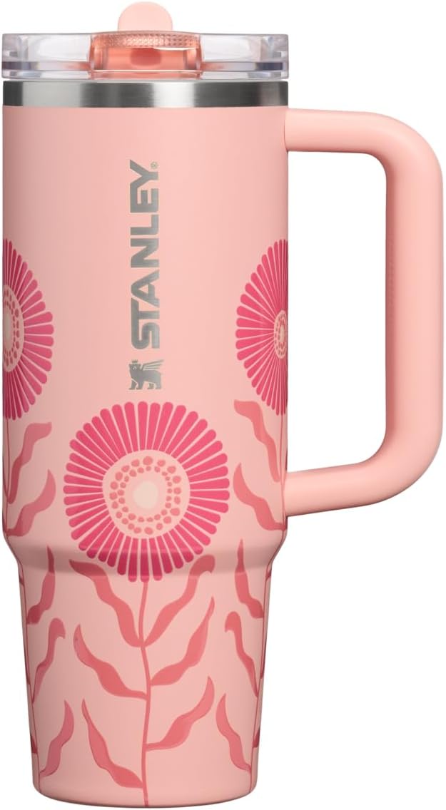 STANLEY Quencher ProTour Flip Straw Tumbler with Leakproof Lid 30 oz | Built-in Straw and Handle | Cup Holder Compatible for Travel | insulated Stainless Steel Cup | BPA-Free | Sorbet Garden