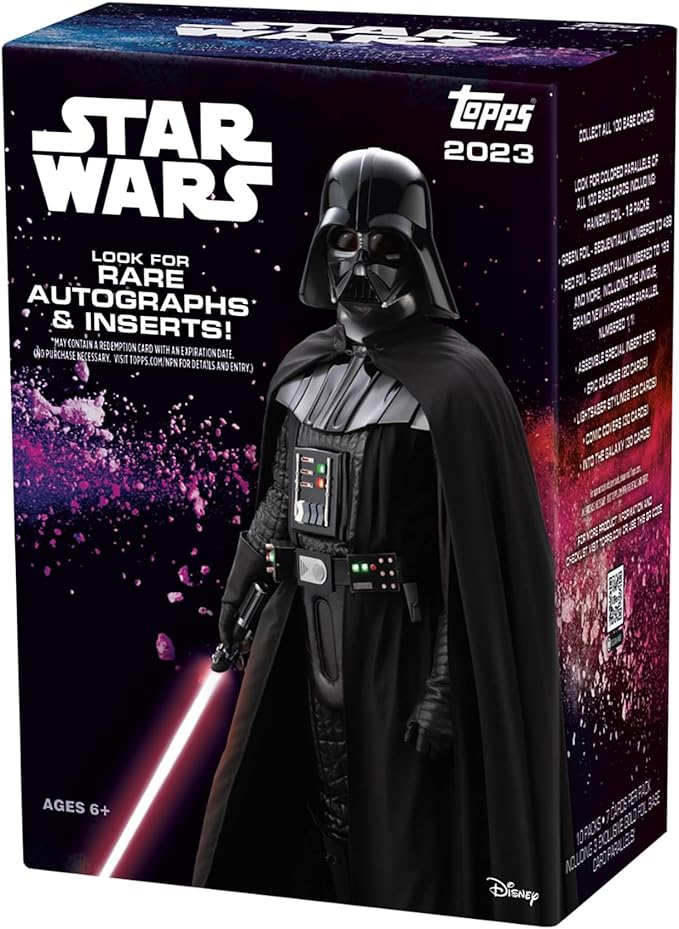 Star Wars 2023 Topps Value Box | 10 Packs Per Box