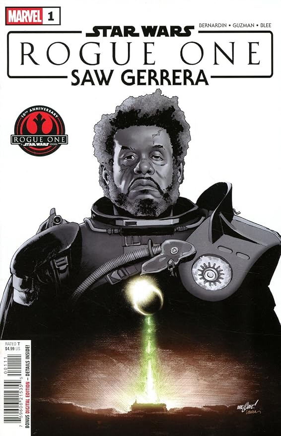 Star Wars: Rogue One-Saw Gerrera #1 Marvel | Comic Book