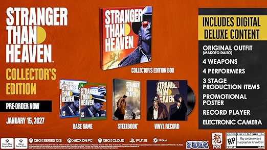 Stranger Than Heaven: Collector's Edition - PlayStation 5