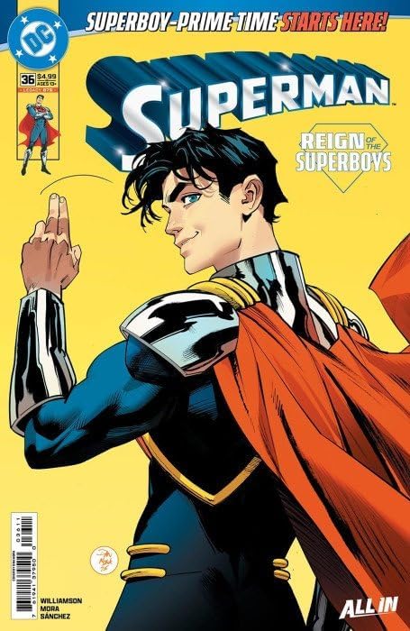 Superman (6th Series) #36A VF/NM ; DC comic book | 879 Reign of the Superboys All In