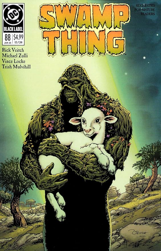 Swamp Thing 1989#1A VF/NM ; DC comic book | 88 1st Print Rick Veitch Zulli