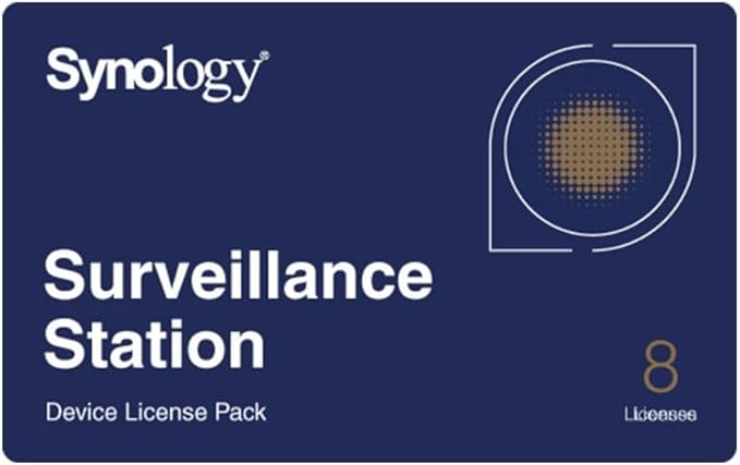 Synology IP Camera License Pack for 8 (CLP8)