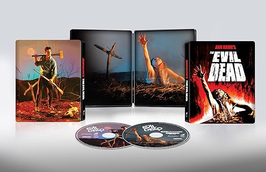 The Evil Dead (1981) 45th Anniversary - 4K UHD/BD Combo + Digital + Steelbook
