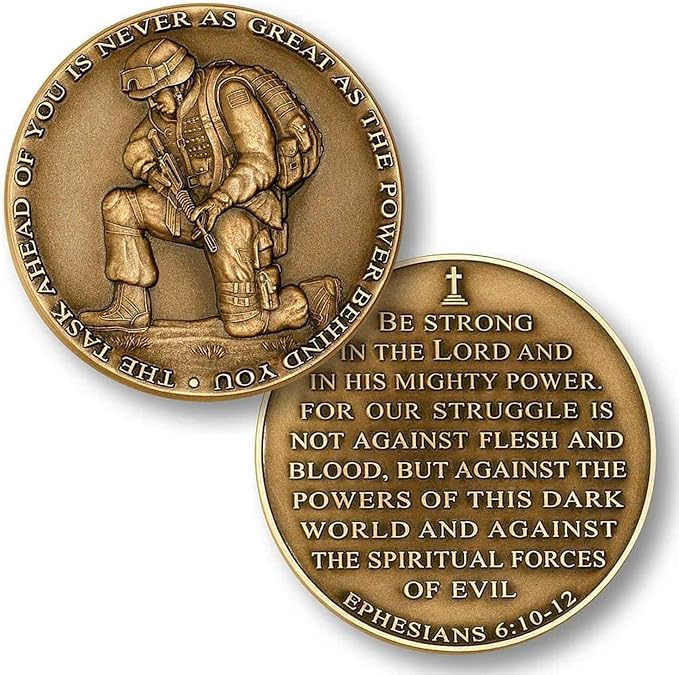 The Task Ahead Challenge Coin Collector's Medallion