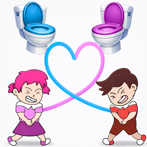 Toilet Rush to Home Escape Puzzle Games - Draw Line Monster Home Game 2026