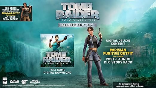 Tomb Raider: Legacy of Atlantis Deluxe Edition - PlayStation 5