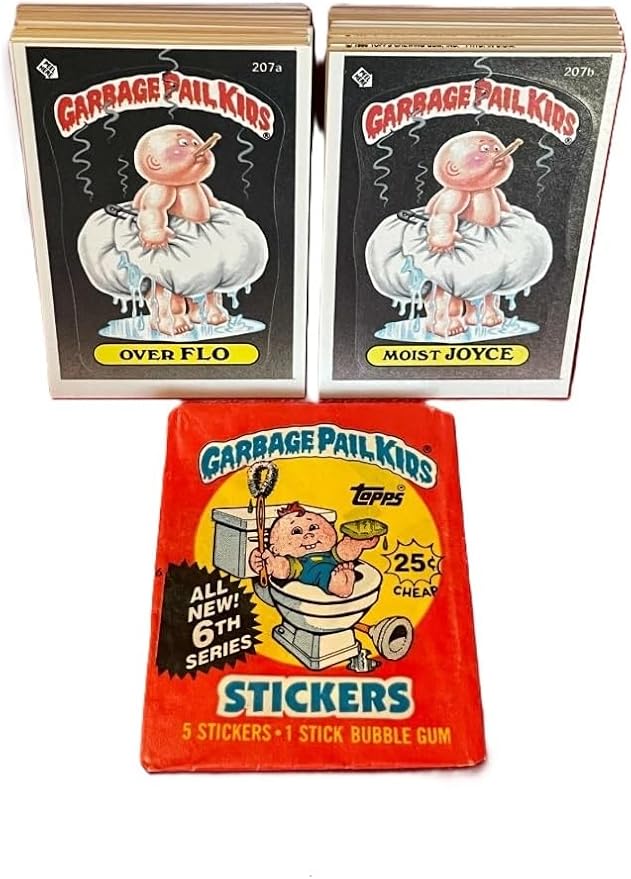 Topps Garbage Pail Kids Original 1980's Series 6 Complete Set