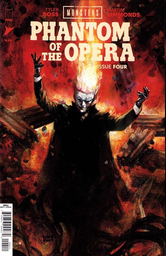 Universal Monsters: The Phantom Of The Opera #4A VF/NM ; Image comic book | Last Issue