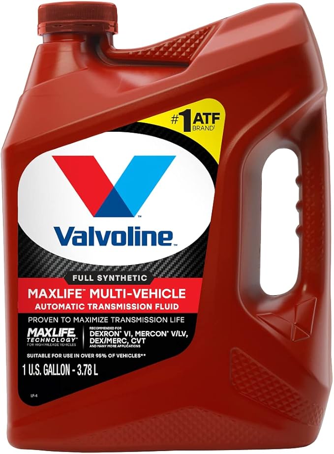 Valvoline MaxLife Multi-Vehicle ATF Full Synthetic Automatic Transmission Fluid 1 Gallon
