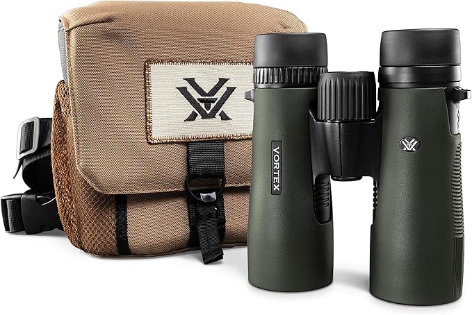 Vortex Optics Diamondback HD 10x42 Binoculars - HD Optical System, Non-slip Grip, Waterproof, Fogproof, Shockproof, Included GlassPak - Unlimited, Unconditional Warranty