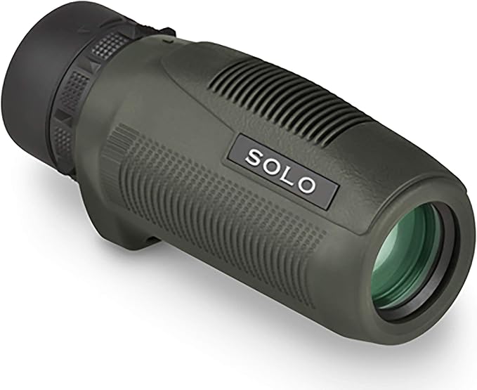 Vortex Solo Monocular 10x25 | Adjustable Eyecup, Multi-Coated Lenses, Rubber Armor, Fogproof, Waterproof - Unlimited, Unconditional Warranty