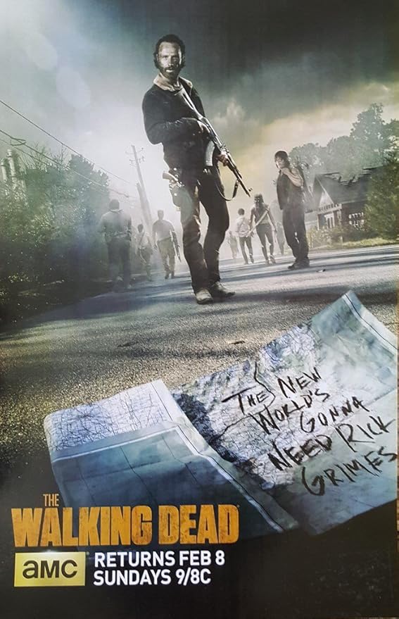 wd The New World's Gonna Need Rick Grimes 11 x 17 Poster/Litho