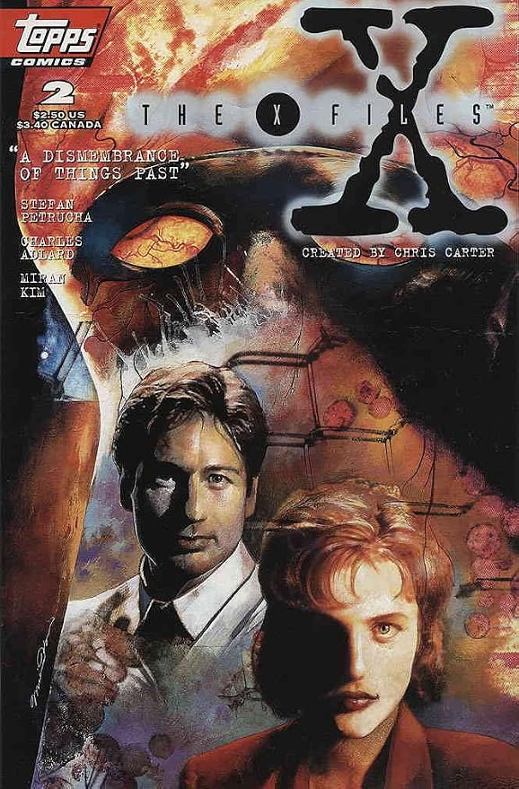 X-Files, The #2 VF ; Topps comic book | 1st Print