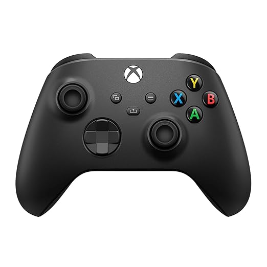 Xbox Wireless Gaming Controller (2025) – Carbon Black – Play on Xbox, Windows, Android, iOS, FireTV Sticks, Smart TVs, VR Headsets (Renewed)
